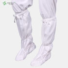 Quality Soft-Soled Stripe Cloth Antistatic Cleanroom High Safety Booties esd boots